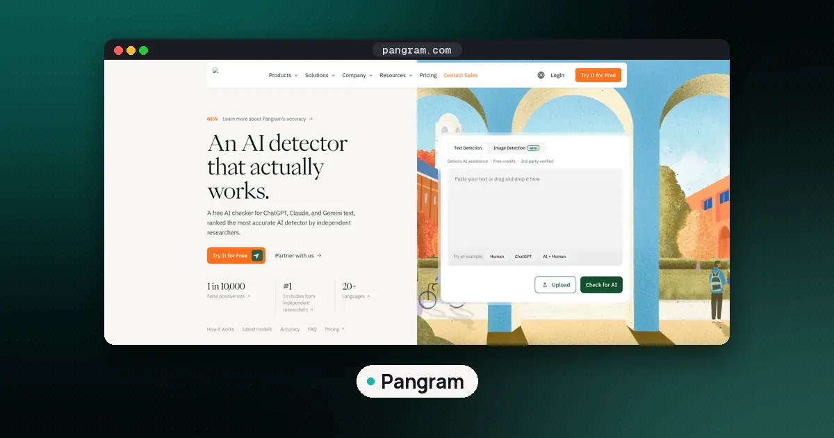 Screenshots of Pangram