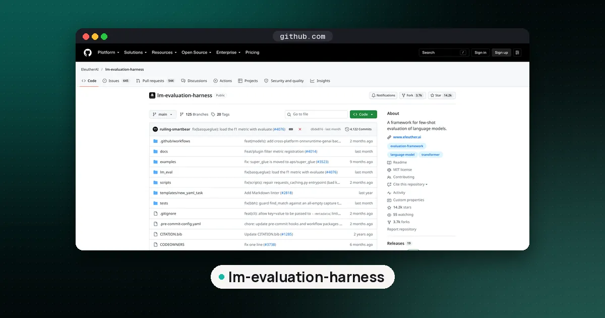Screenshots of lm-evaluation-harness